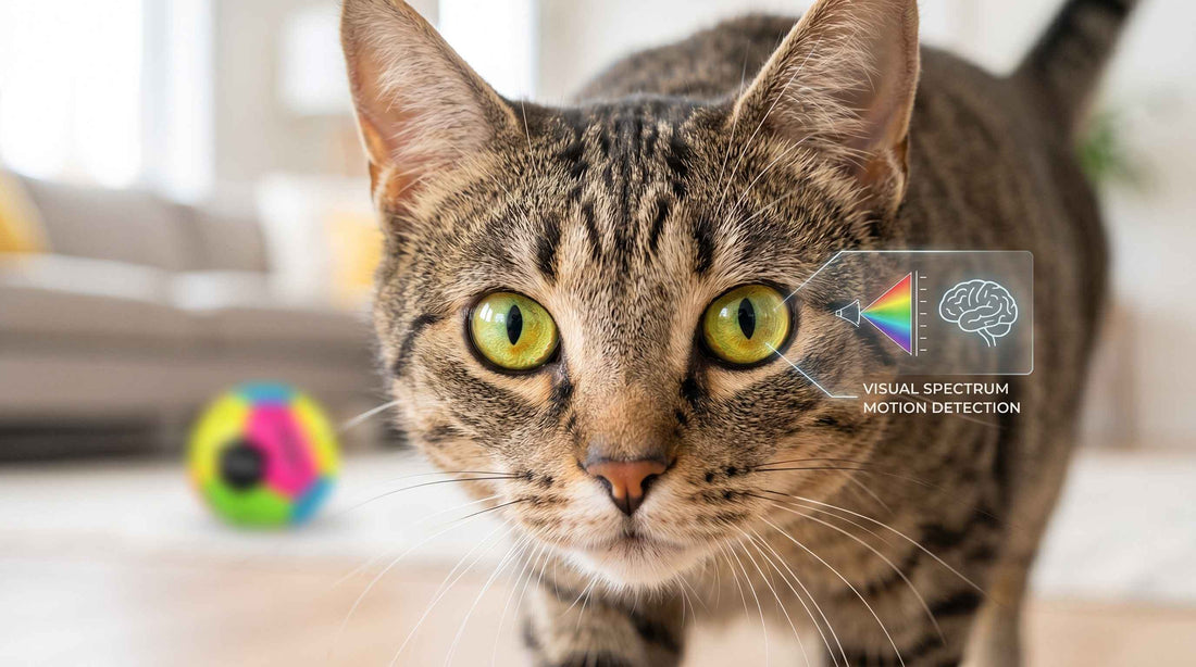 Why Your Cat Ignores Some Toys (The Science of Feline Vision)