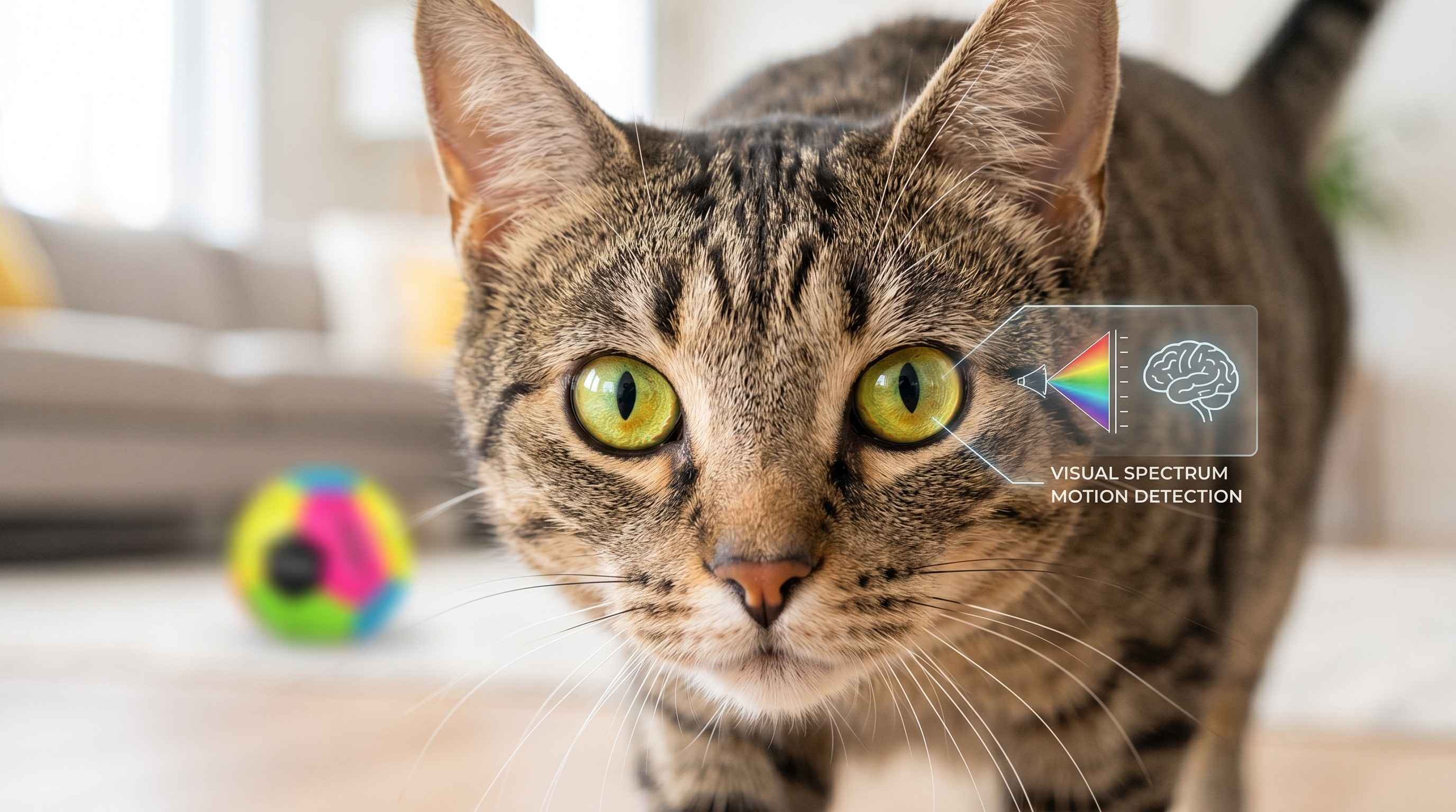 Why Your Cat Ignores Some Toys (The Science of Feline Vision)