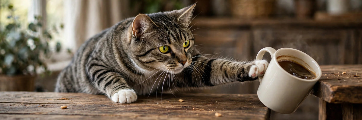 Why Do Cats Knock Things Off Tables? The Real Reason