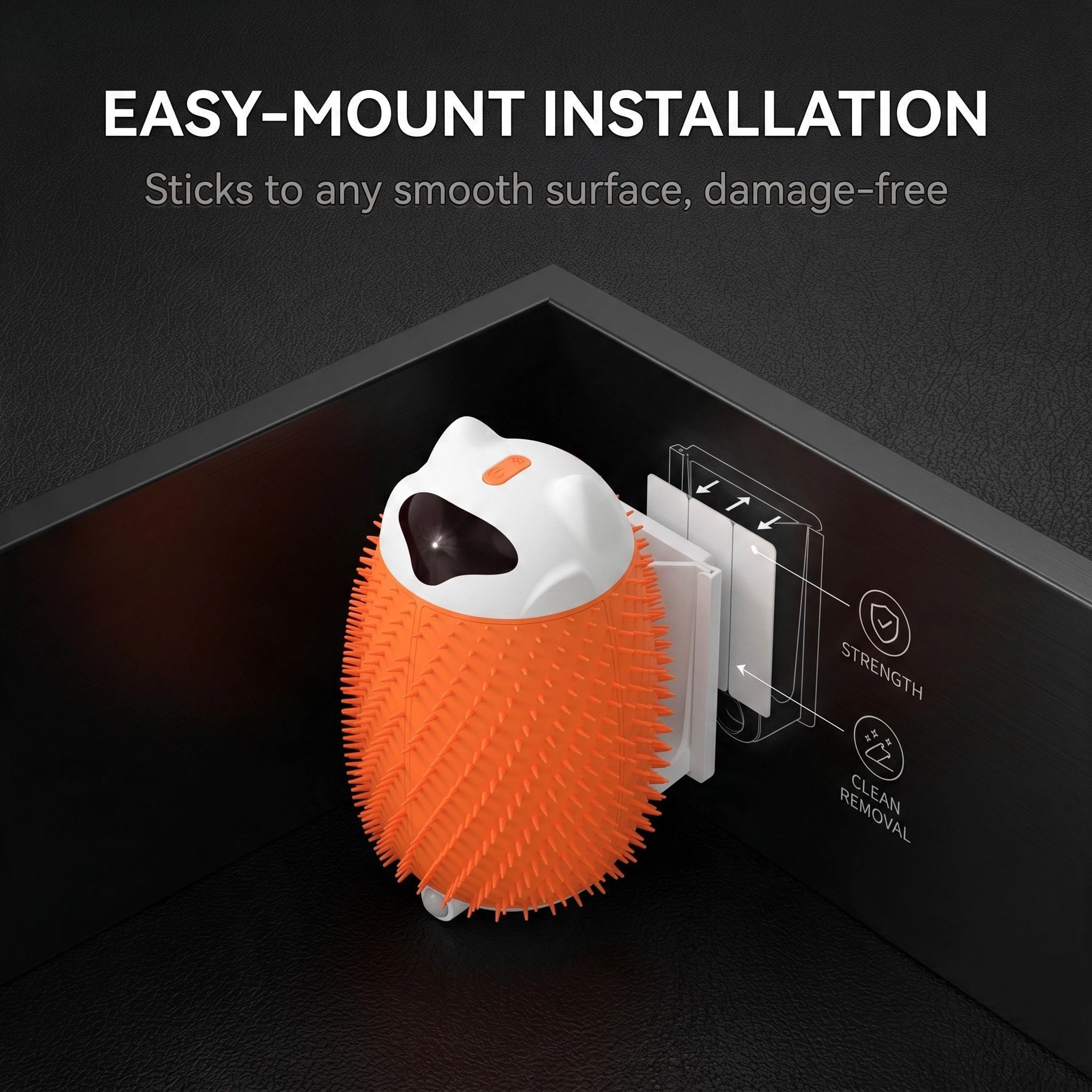 Evoset Interactive Cat Toy Evoset™ 2-in-1 Smart Sensor Laser & Brush 🐾 Evoset™ 2-in-1 Smart Sensor Laser & Brush 🐾