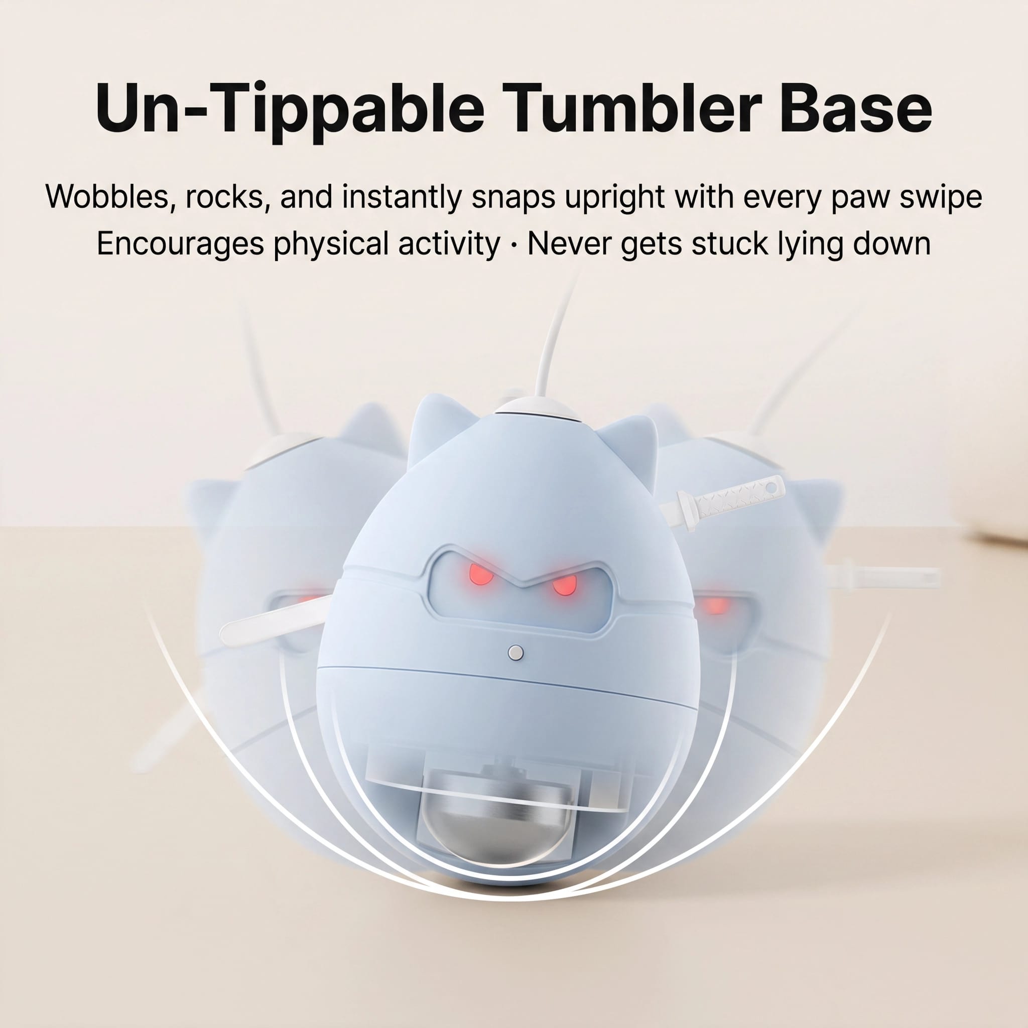 Evoset Evoset™ Smart Ninja Tumbler Cat Toy Evoset™ Smart Ninja Tumbler Cat Toy