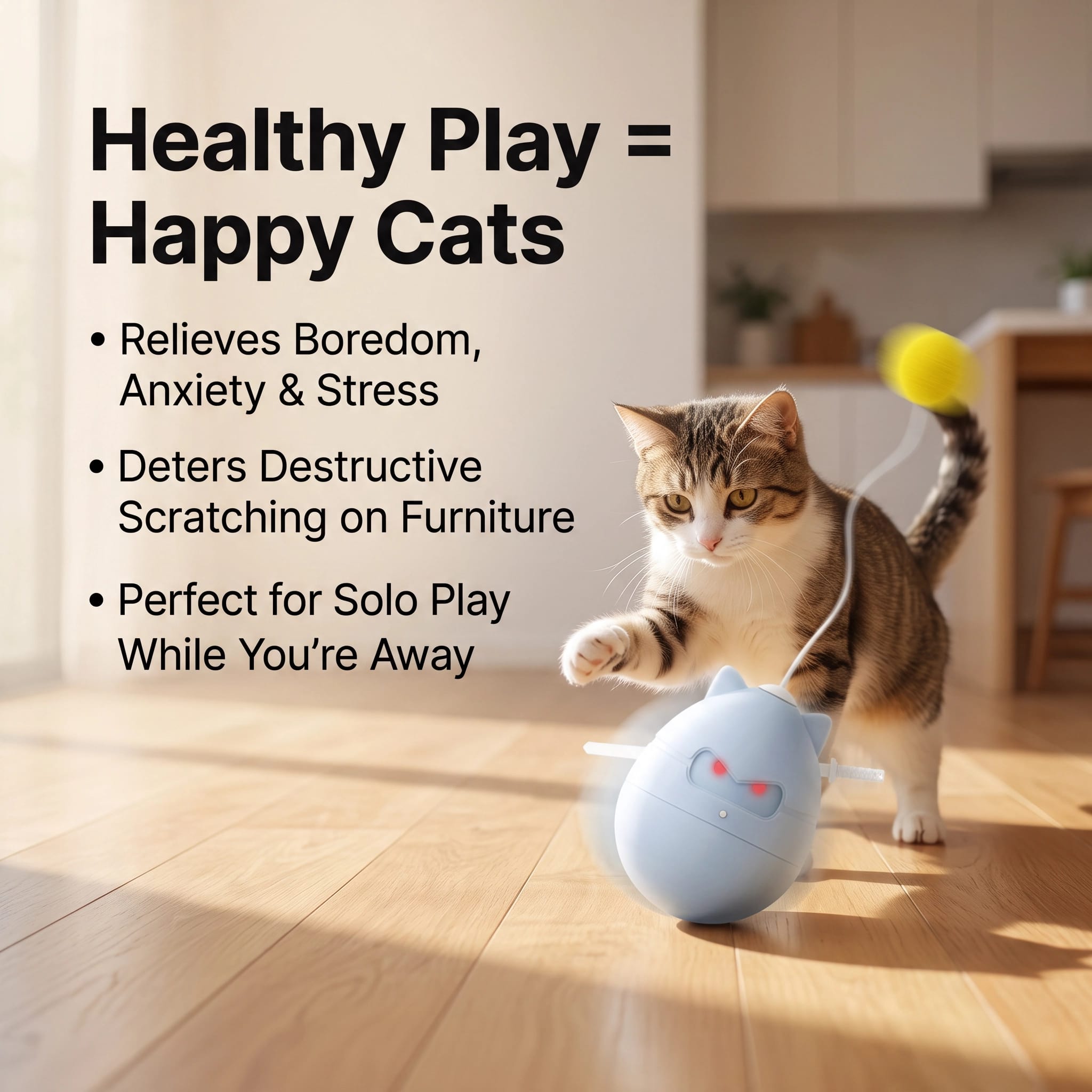 Evoset Evoset™ Smart Ninja Tumbler Cat Toy Evoset™ Smart Ninja Tumbler Cat Toy