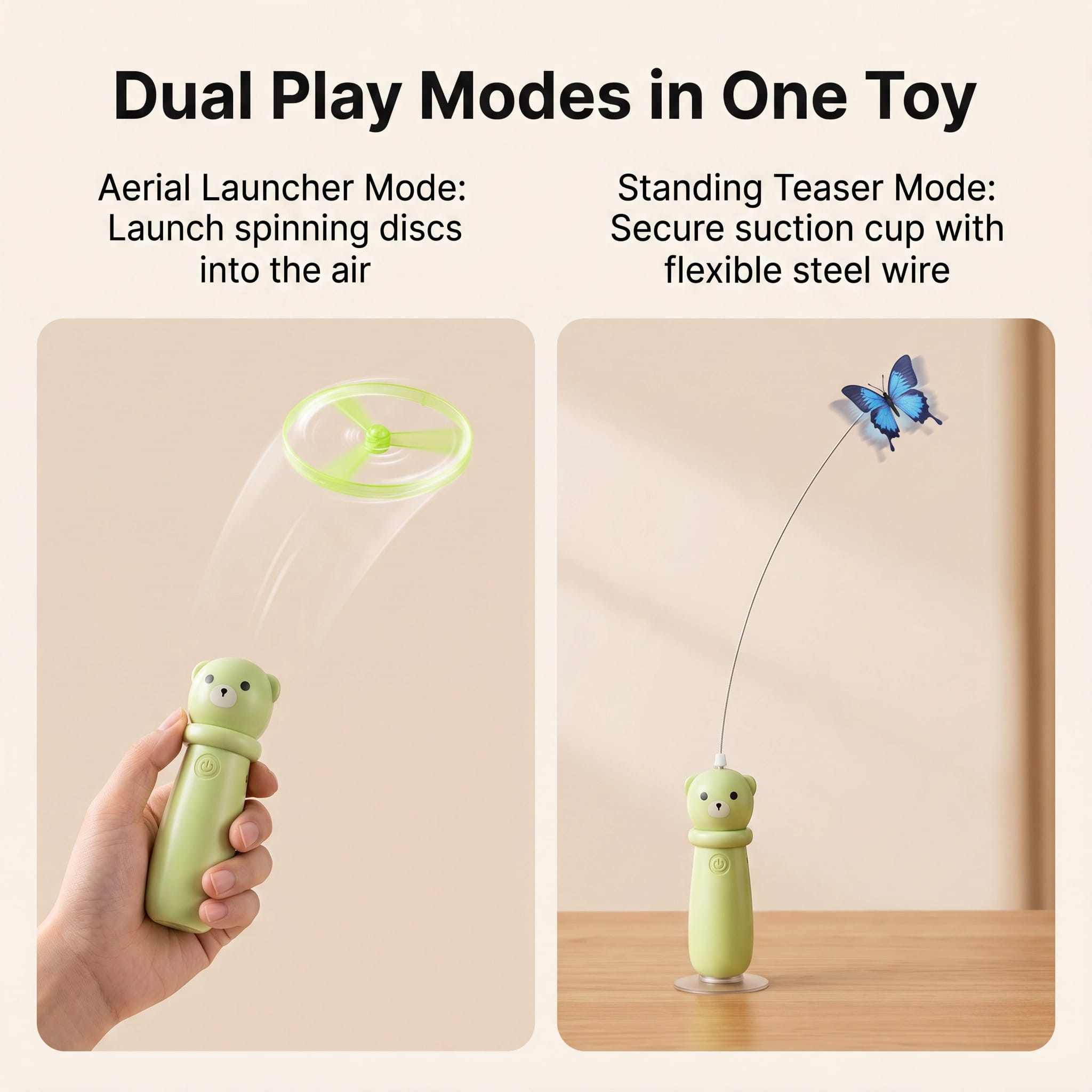 Evoset Evoset™ Smart Sky Dragonfly & Butterfly Cat Launcher Evoset™ Smart Sky Dragonfly & Butterfly Cat Launcher