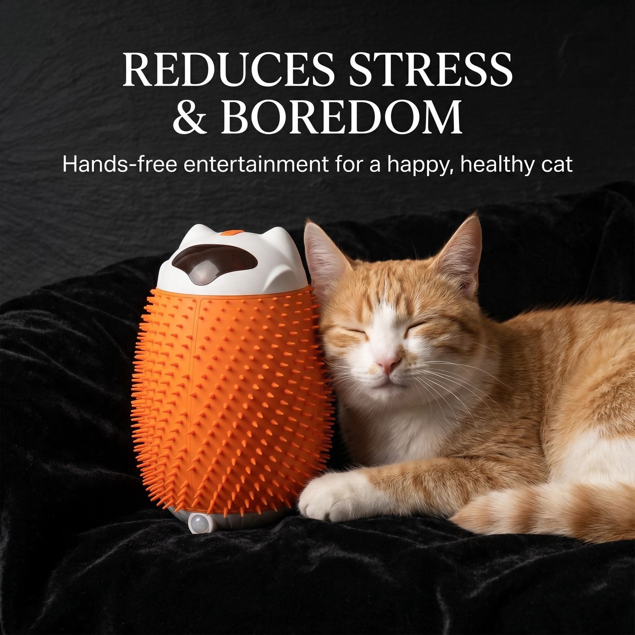 Evoset Interactive Cat Toy Evoset™ 2-in-1 Smart Sensor Laser & Brush 🐾 Evoset™ 2-in-1 Smart Sensor Laser & Brush 🐾