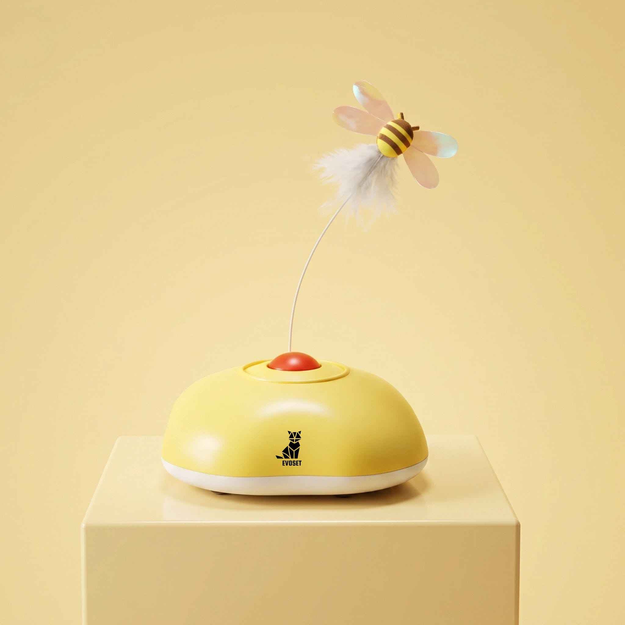 Evoset Interactive Cat Toy Evoset™ Smart Buzzing Bee Cat Toy 🐾 Evoset™ Smart Buzzing Bee Cat Toy 🐾