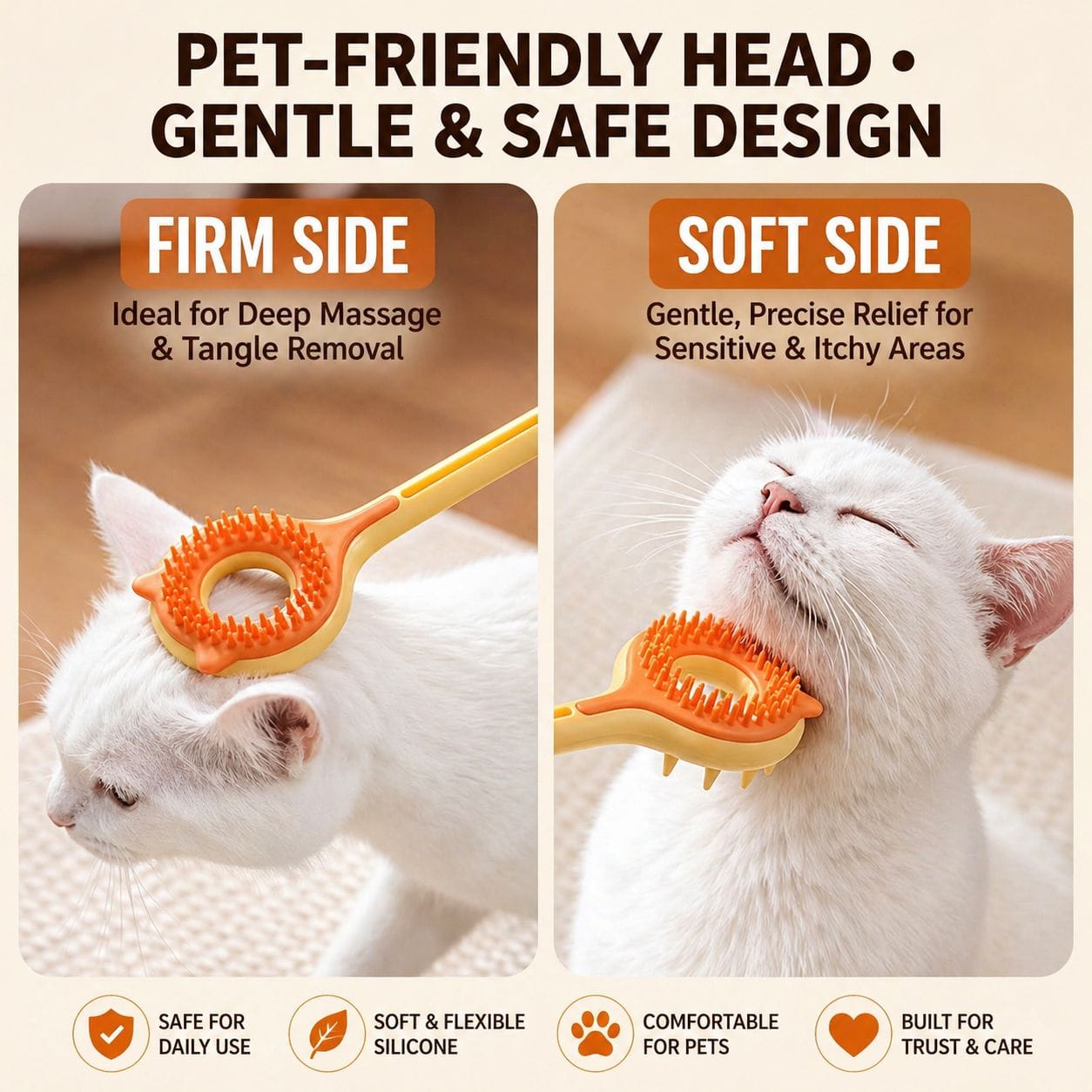 Evoset Interactive Cat Toy Evoset™ Smart Tickle Wand — 2-in-1 Interactive Massage & Groomer Evoset™ Smart Tickle Wand — 2-in-1 Interactive Massage & Groomer