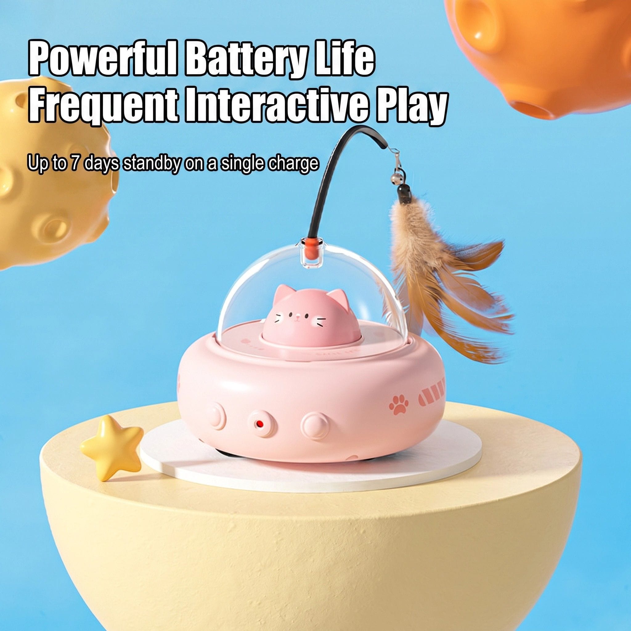 Evoset Interactive Cat Toy Evoset™ Smart Hunter — Interactive Laser & Auto-Drive Evoset™ Smart Hunter — Interactive Laser & Auto-Drive