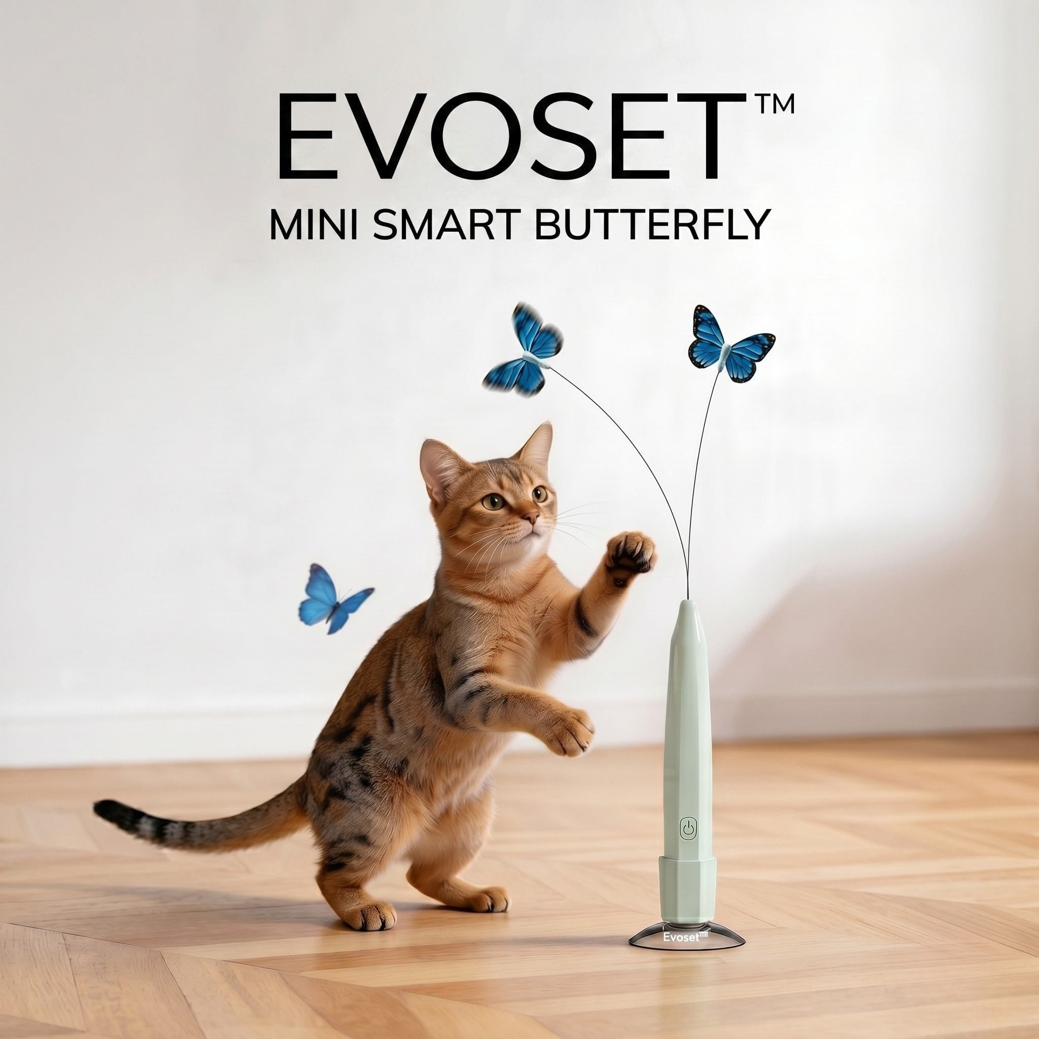 Evoset Interactive Cat Toy Evoset™ Mini Smart Butterfly 🐾 Evoset™ Mini Smart Butterfly 🐾